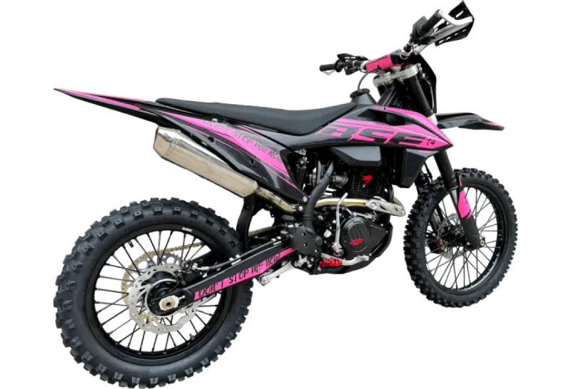 Эндуро Мотоцикл BSE T4 Pink