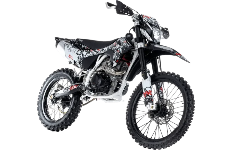 Эндуро Мотоцикл BSE Z10L Graffiti White