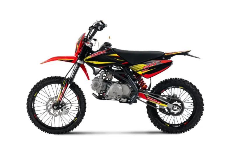 Питбайк Мотоцикл TMBK Pitster SP1 150 BIGGY Red Yellow