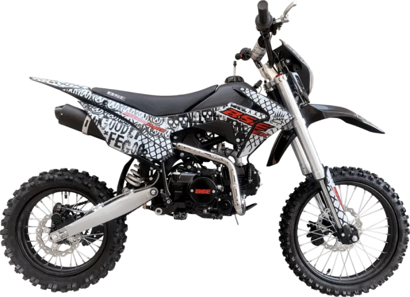 Питбайк Мотоцикл BSE EX 125 MAX13 White Red 14/12