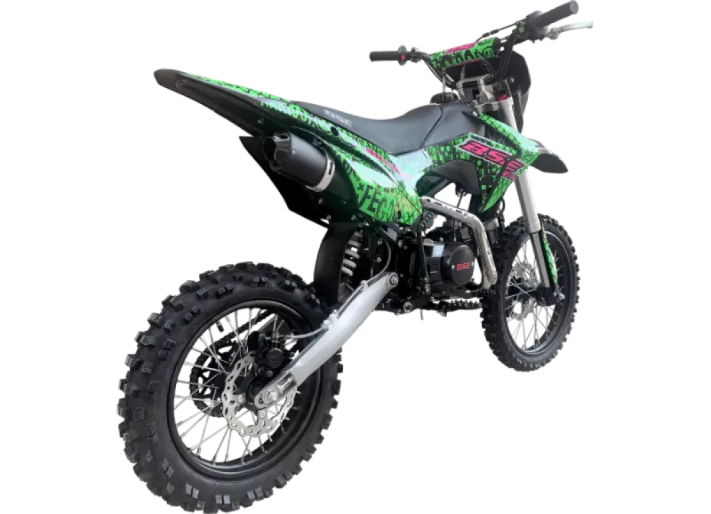 Питбайк Мотоцикл BSE EX 125 MAX13 Green Pink Neon 17/14