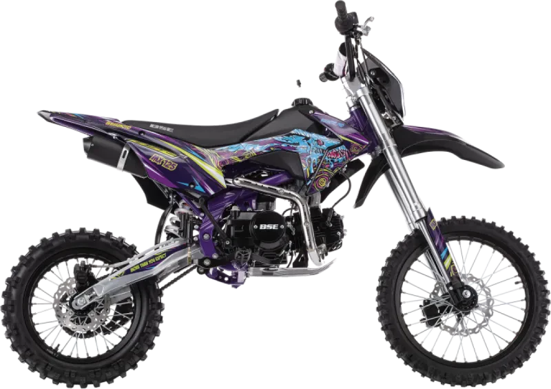Питбайк Мотоцикл BSE MX Purple Dragon