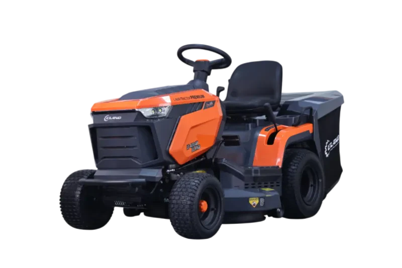 Газонокосилка бензиновая самоходная с сиденьем (райдер) ELAND LT-4384P