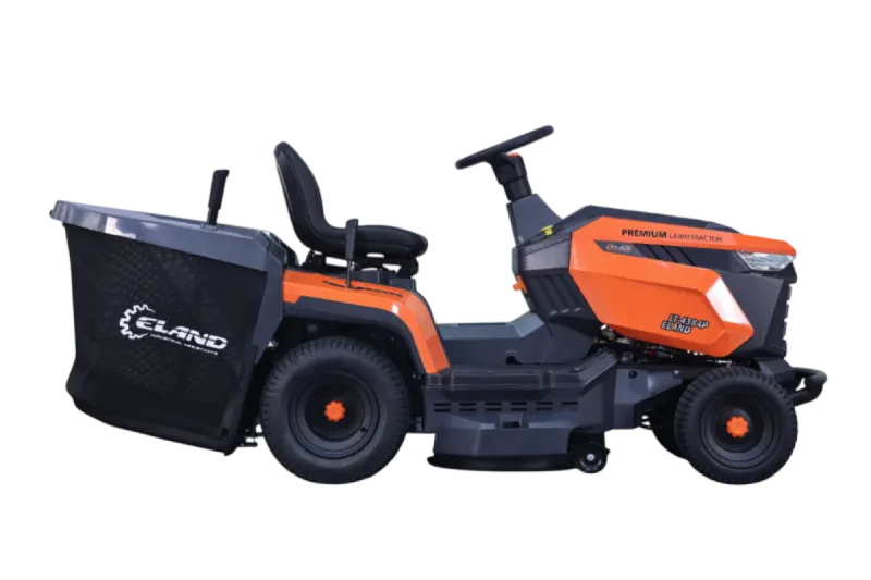 Газонокосилка бензиновая самоходная с сиденьем (райдер) ELAND LT-4384P