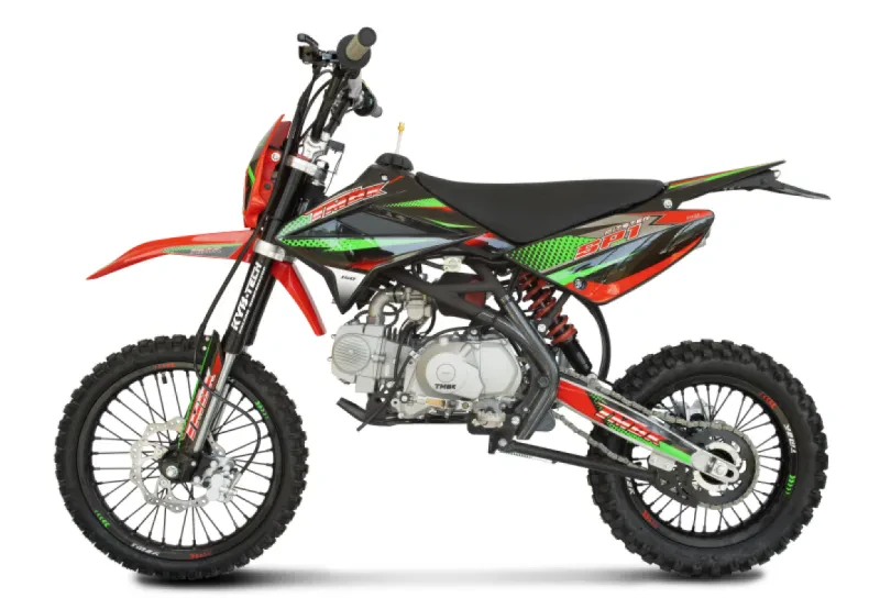 Питбайк Мотоцикл TMBK Pitster SP1 150 Red Green