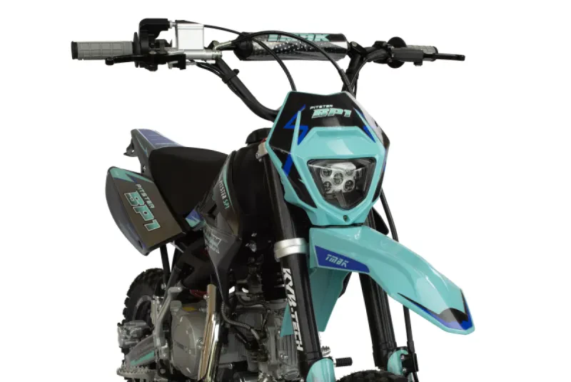 Питбайк Мотоцикл TMBK Pitster SP1 150 Cyan Blue