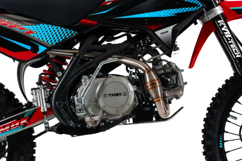 Питбайк Мотоцикл TMBK Pitster SP1 150 Red Blue